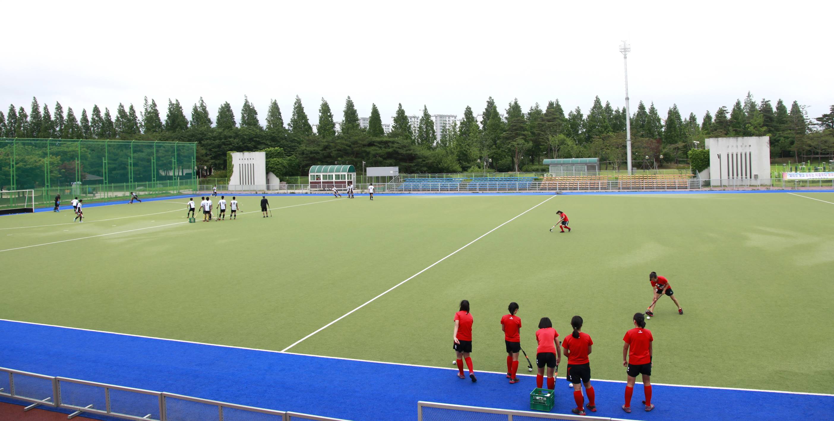 동부사업소 축구장 전경